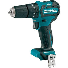 Makita - 12 Volt 3/8" Keyless Chuck Cordless Hammer Drill - 0 to 22,500 BPM, 0 to 1,500 RPM, Reversible - Makers Industrial Supply