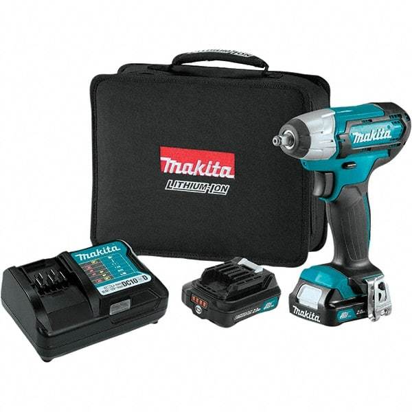 Makita - Cordless Impact Wrenches & Ratchets Voltage: 12.0 Drive Size (Inch): 3/8 - Makers Industrial Supply