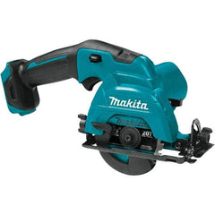 Makita - 12 Volt, 3-3/8" Blade, Cordless Circular Saw - 1,500 RPM, Lithium-Ion Batteries Not Included - Makers Industrial Supply