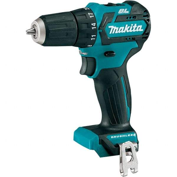 Makita - 12 Volt 3/8" Chuck Pistol Grip Handle Cordless Drill - 0-1700 RPM, Keyless Chuck, Reversible, Lithium-Ion Batteries Not Included - Makers Industrial Supply