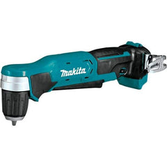 Makita - 12 Volt 3/8" Chuck Right Angle Handle Cordless Drill - 0-1100 RPM, Keyless Chuck, Reversible, Lithium-Ion Batteries Not Included - Makers Industrial Supply