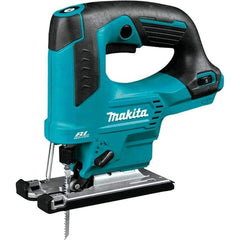 Makita - 12 Volt, 3,000 SPM, 7/8" Stroke Length, Lithium-Ion Cordless Jigsaw - 90° Cutting Angle, Series 12V MAX - Makers Industrial Supply