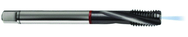 M24x3.0 6HX 5-Flute PM Cobalt Red Ring Semi-Bottoming 15 degree Spiral Flute Tap-TiCN - Makers Industrial Supply