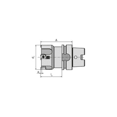 Indexable Square-Shoulder End Mill:  MHPC.100.R.0612H63A90,  Taper Shank Uses  6,  Normal Pressure,  90.00 mm OAL