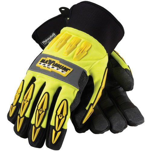 ‎120-4070/M All Purp Work Gloves - Mad Max Thermo - Thinsulate Lined - Synthetic Leather - Waterproof Liner - Exact Industrial Supply