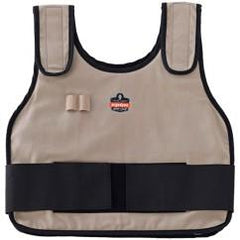 6230 L/XL KHAKI COOLING VEST&PACK - Makers Industrial Supply