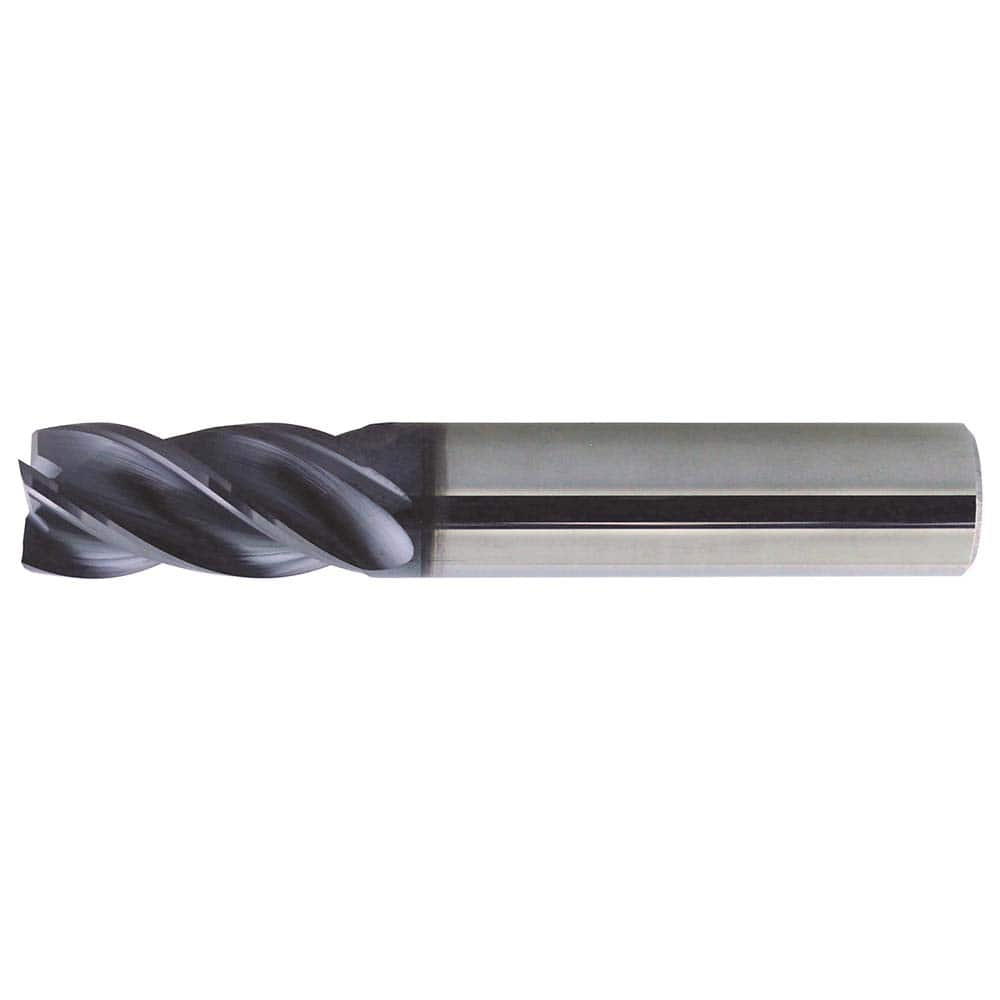 ProMax - 1/2" Diam, 1" LOC, 1/2" Shank Diam, 3" OAL, 4 Flute, Solid Carbide, Single End Square End Mill - Exact Industrial Supply