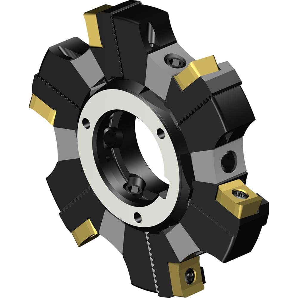 Sandvik Coromant - Indexable Slotting Cutters; Connection Type: Arbor Hole ; Maximum Depth of Cut (Decimal Inch): 0.2990 ; Cutter Diameter (mm): 80.00 ; Hole Diameter (Inch): 1.00 ; Number of Teeth: 6 ; Toolholder Style: R331.52 - Exact Industrial Supply