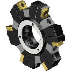 Sandvik Coromant - Indexable Slotting Cutters; Connection Type: Arbor Hole ; Maximum Depth of Cut (Decimal Inch): 0.2990 ; Cutter Diameter (mm): 80.00 ; Hole Diameter (Inch): 1.00 ; Number of Teeth: 6 ; Toolholder Style: L331.52 - Exact Industrial Supply