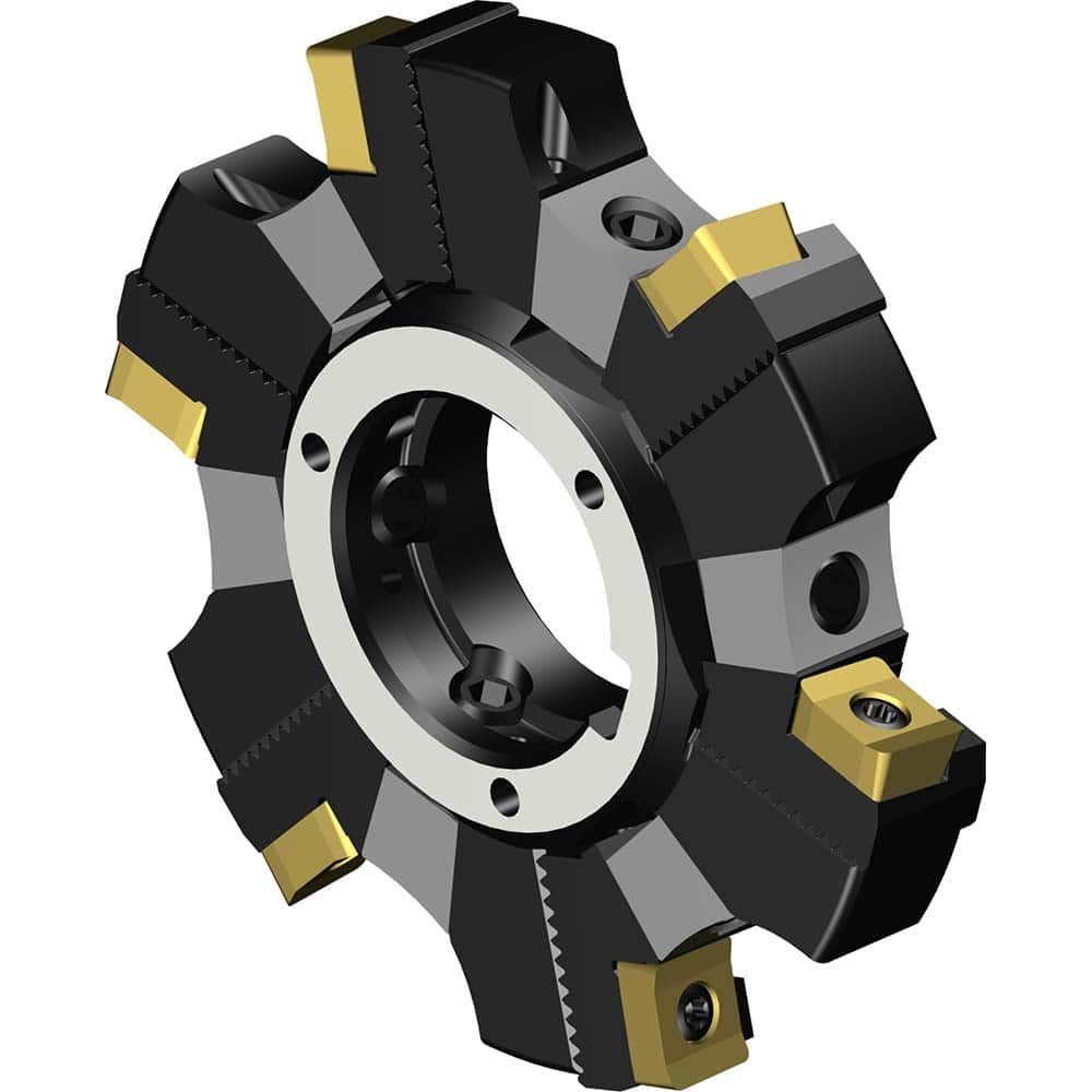 Sandvik Coromant - Indexable Slotting Cutters; Connection Type: Arbor Hole ; Maximum Depth of Cut (mm): 7.60 ; Cutter Diameter (mm): 80.00 ; Hole Diameter (mm): 27.0000 ; Number of Teeth: 6 ; Toolholder Style: R331.52 - Exact Industrial Supply