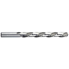 #10; Jobber Length; Left Hand; High Speed Steel; Bright; Made In U.S.A. Series/List #1330L - Makers Industrial Supply