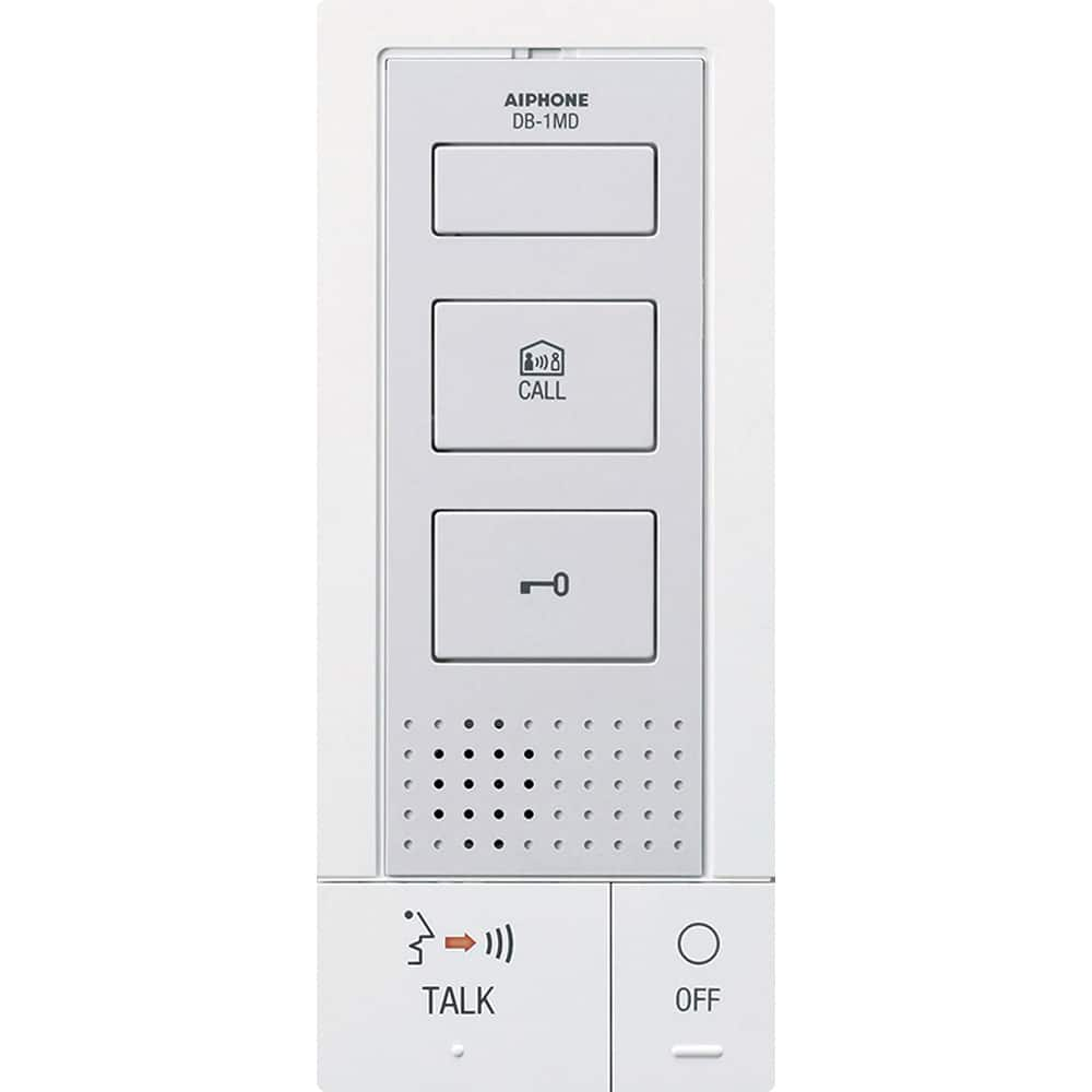 Aiphone - Intercoms & Call Boxes; Intercom Type: Audio Master Station ; Connection Type: Corded ; Number of Channels: 1 ; Number of Stations: 1 ; Height (Decimal Inch): 2.250000 ; Width (Decimal Inch): 4.5000 - Exact Industrial Supply