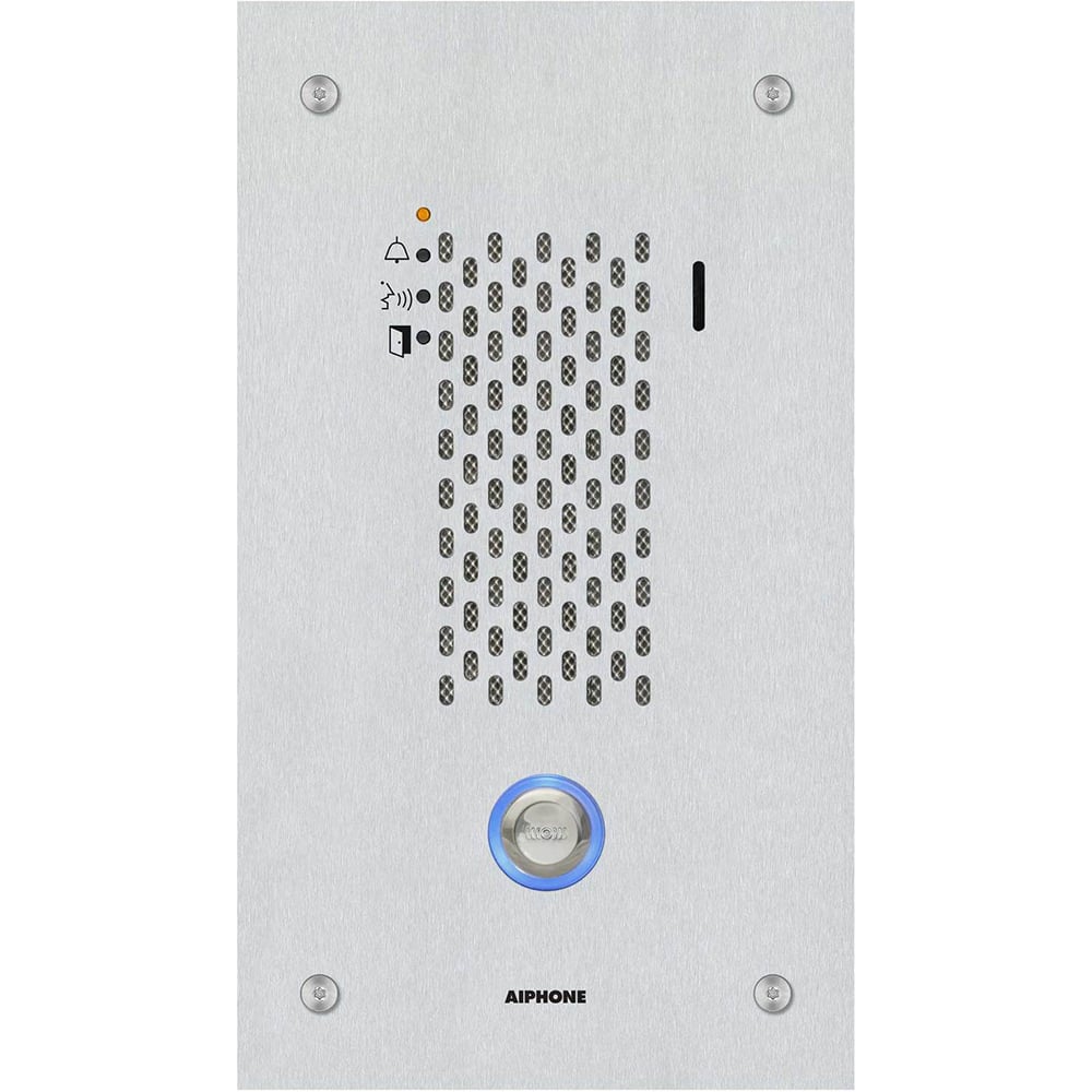 Aiphone - Intercoms & Call Boxes; Intercom Type: Audio Door Station ; Connection Type: Corded ; Number of Channels: 1 ; Number of Stations: 1 ; Height (Decimal Inch): 10.437500 ; Width (Decimal Inch): 5.8750 - Exact Industrial Supply