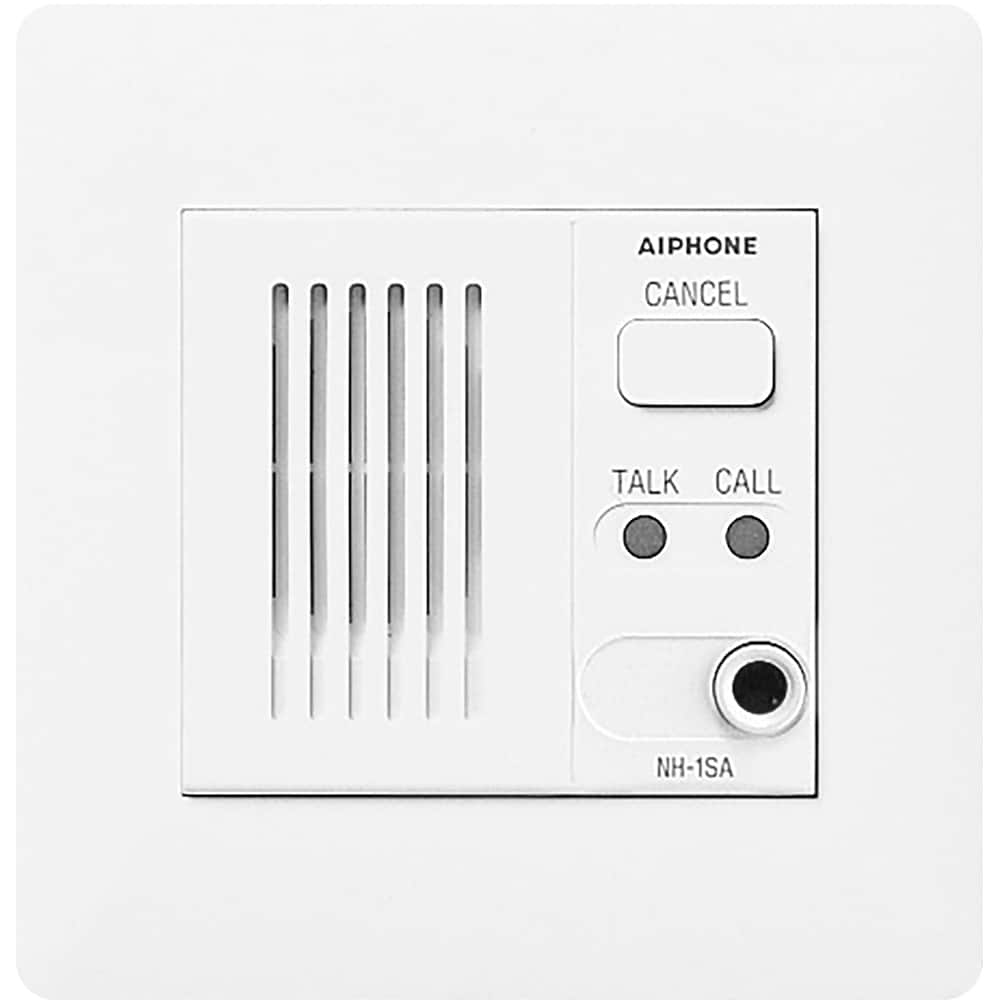 Aiphone - Intercoms & Call Boxes; Intercom Type: Audio Door Station ; Connection Type: Corded ; Number of Channels: 1 ; Number of Stations: 1 ; Height (Decimal Inch): 3.250000 ; Width (Decimal Inch): 5.2500 - Exact Industrial Supply