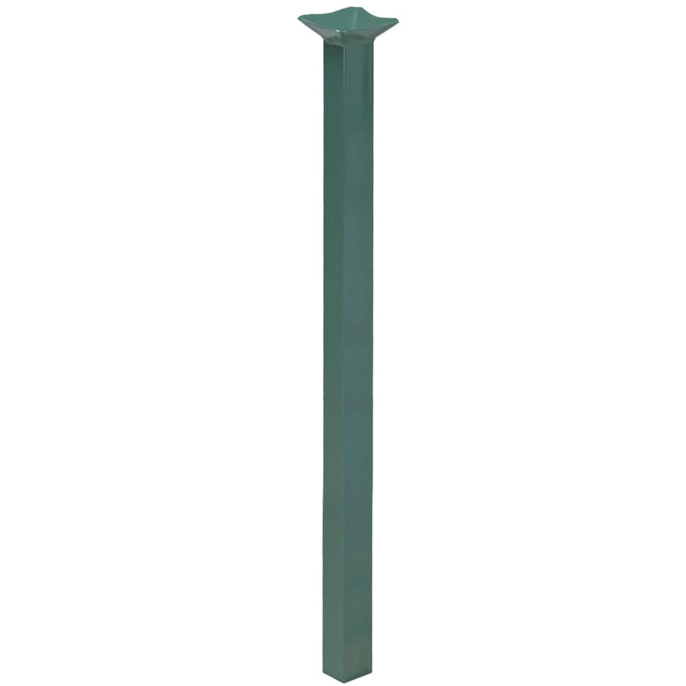 Steel King - Storage Racks; Type: Vertical Corner Post ; Width (Inch): 2 ; Height (Inch): 60 ; Depth (Inch): 2 ; Number of Bays: 0 ; Color: Vista Green - Exact Industrial Supply