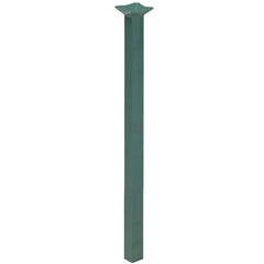 Steel King - Storage Racks; Type: Vertical Corner Post ; Width (Inch): 2 ; Height (Inch): 48 ; Depth (Inch): 2 ; Number of Bays: 0 ; Color: Vista Green - Exact Industrial Supply