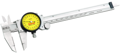 #120M-150 - 0 - 150mm Measuring Range (0.02mm Grad.) - Dial Caliper with Certification - Makers Industrial Supply