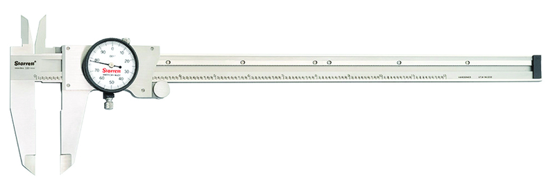 #120-12 - 0 - 12'' Measuring Range (.001 Grad.) - Dial Caliper - Makers Industrial Supply