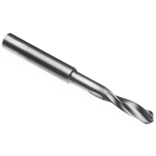 ‎0.251″ Dia. × 5/16″ Shank × 1-5/16″ Flute Length × 3-1/8″ OAL, 3xD, 145°, TD, 2 Flute, External, Round Solid Carbide Drill - Exact Industrial Supply