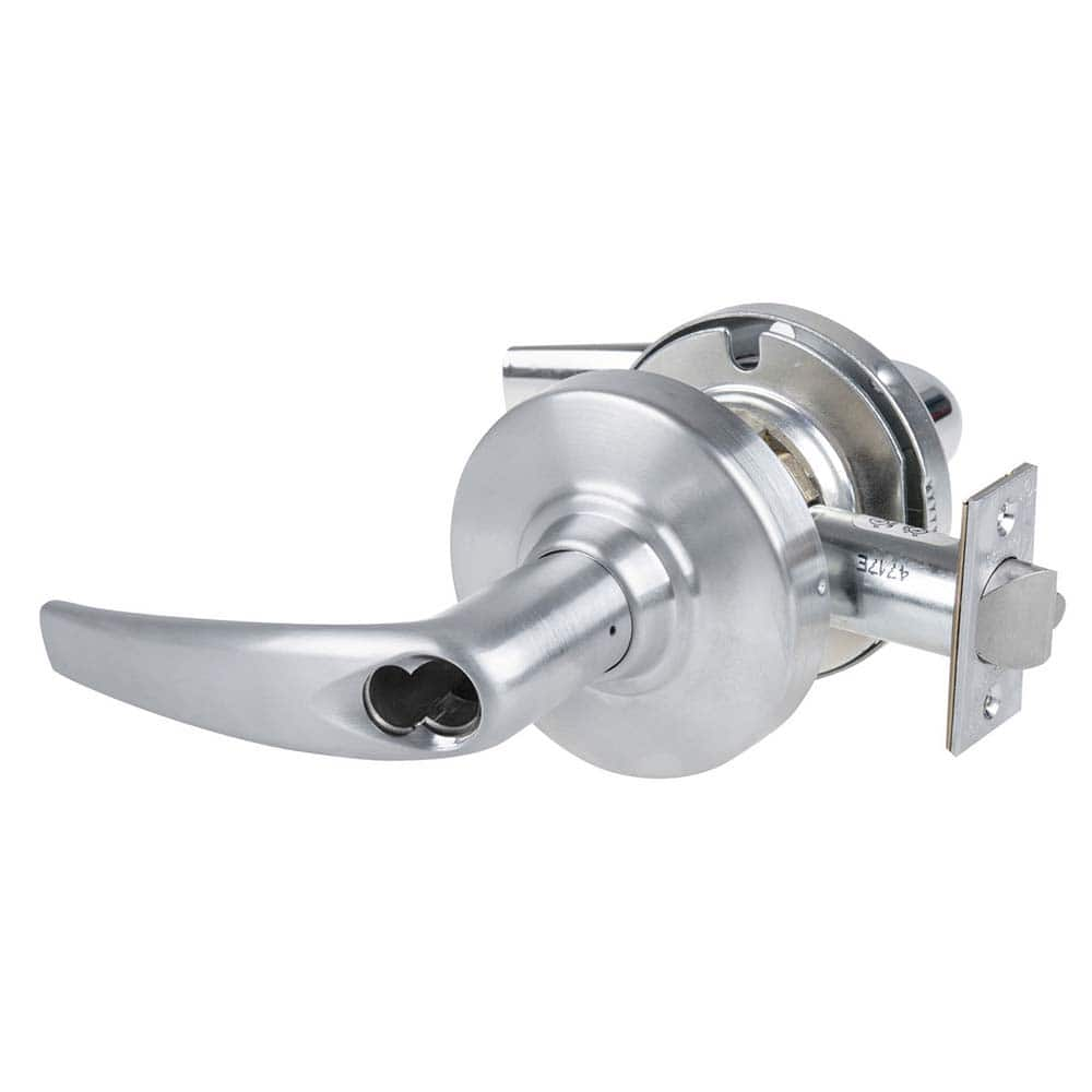 Schlage - Lever Locksets; Door Thickness: 1 3/8 - Exact Industrial Supply