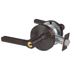 Schlage - Lever Locksets; Door Thickness: 1 3/8 - Exact Industrial Supply