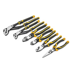 Plier Set: 6 Pc, Assortment Comes in Carded