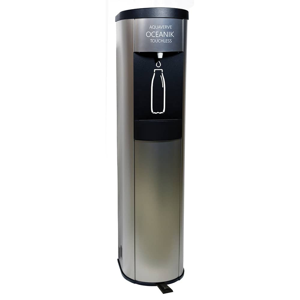 Aquaverve - Water Dispensers Type: Cold Water Only Style: Foot Pedal Water Cooler - Makers Industrial Supply