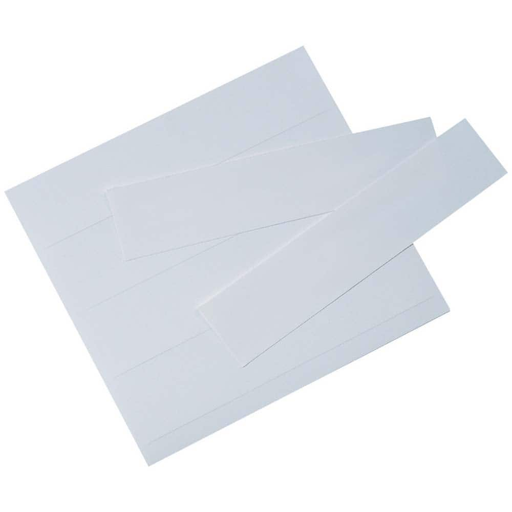 Value Collection - Label Holders Width (Inch): 1-1/4 Length (Inch): 6 - Makers Industrial Supply