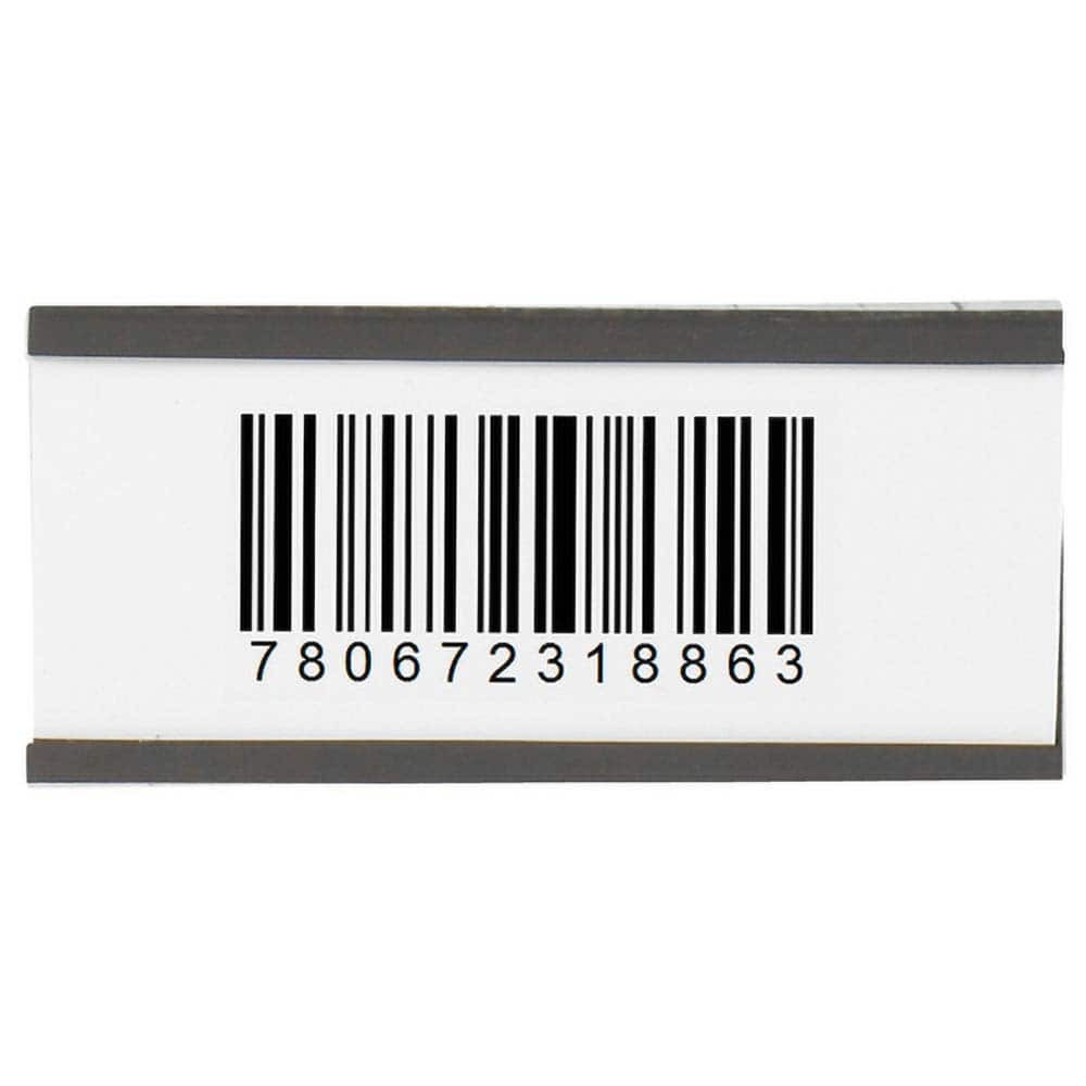 Value Collection - Label Holders Backing: Magnetic Width (Inch): 4 - Makers Industrial Supply