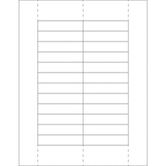 Value Collection - Label Holders Width (Inch): 3 Length (Inch): 11/16 - Makers Industrial Supply