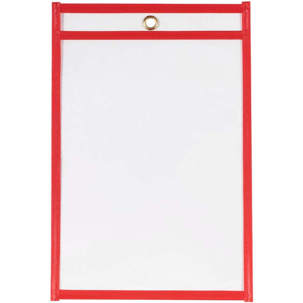 Value Collection - Document Protectors Type: Job Ticket Holder Width (Inch): 6 - Makers Industrial Supply