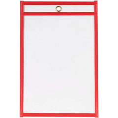 Value Collection - Document Protectors Type: Job Ticket Holder Width (Inch): 6 - Makers Industrial Supply