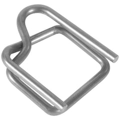 Value Collection - Strapping Seals & Buckles Type: Poly Strapping Buckles Width (Inch): 1/2 - Makers Industrial Supply