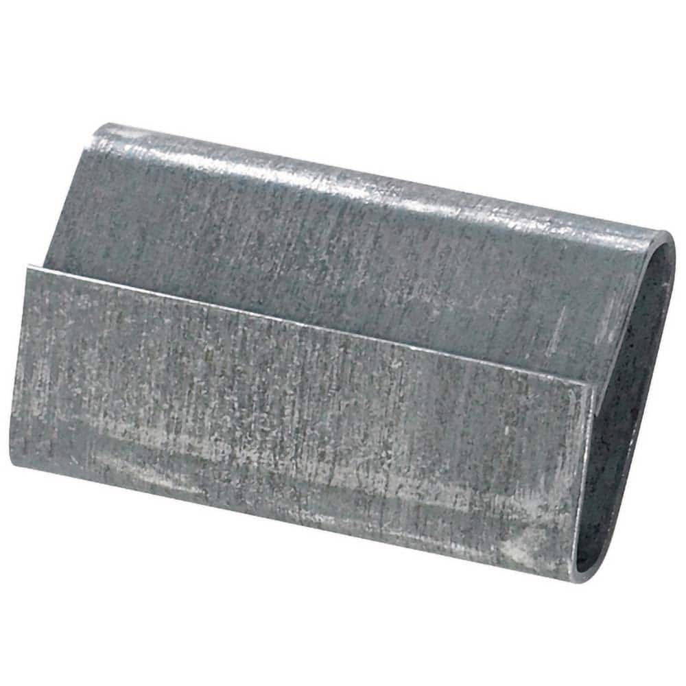 Value Collection - Strapping Seals & Buckles Type: Steel Strapping Seals - Closed/Thread On Width (Inch): 1/2 - Makers Industrial Supply