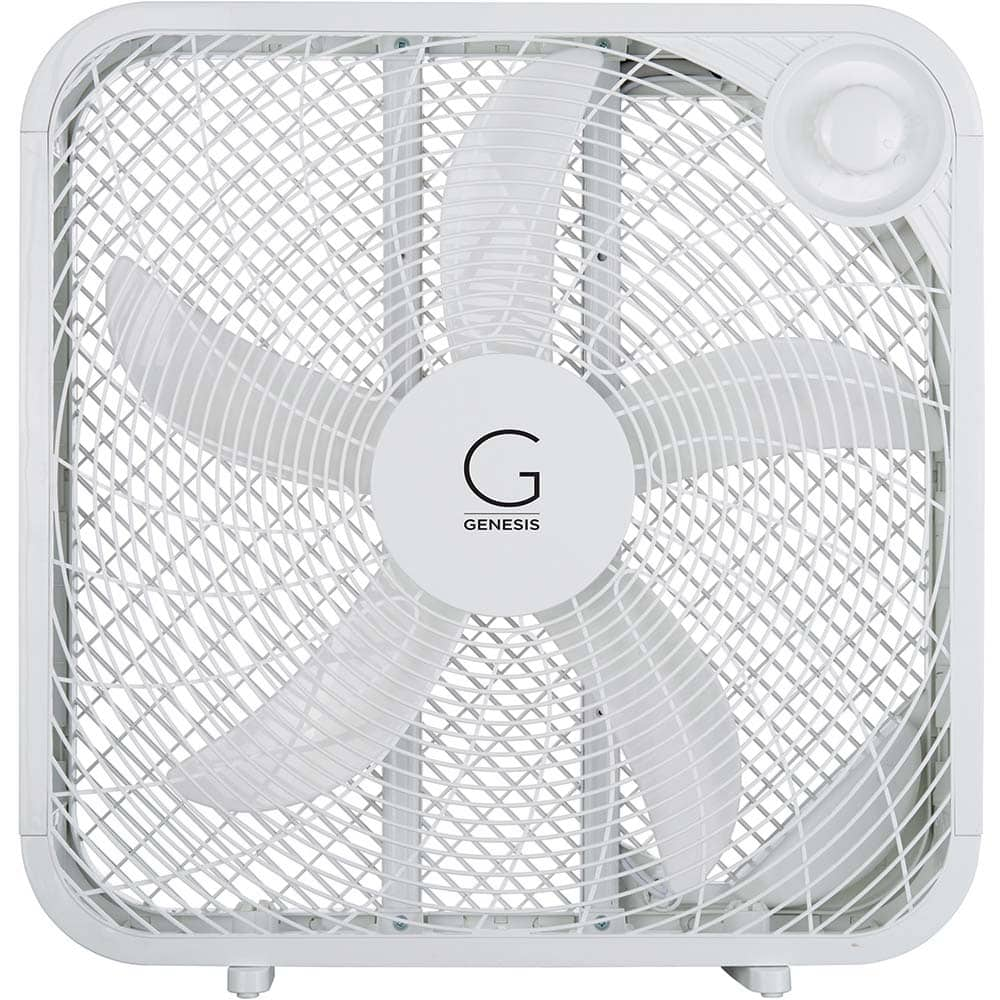 Genesis - Fans Type: Box Fan Blade Size: 10 (Inch) - Makers Industrial Supply