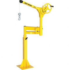 Sky Hook - 500 Lb Steel Lifting Hook Crane - Makers Industrial Supply