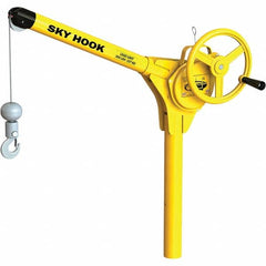 Sky Hook - 500 Lb Steel Lifting Hook Crane - Makers Industrial Supply