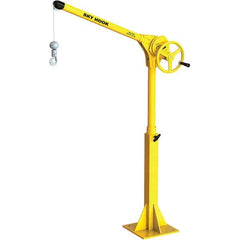 Sky Hook - 500 Lb Steel Lifting Hook Crane - Makers Industrial Supply