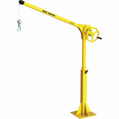 Sky Hook - 500 Lb Steel Lifting Hook Crane - Makers Industrial Supply