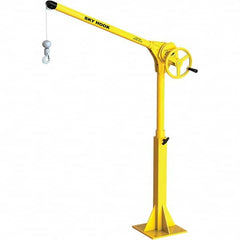 Sky Hook - 500 Lb Steel Lifting Hook Crane - Makers Industrial Supply