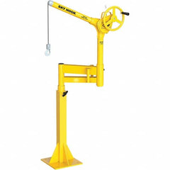 Sky Hook - 500 Lb Steel Lifting Hook Crane - Makers Industrial Supply