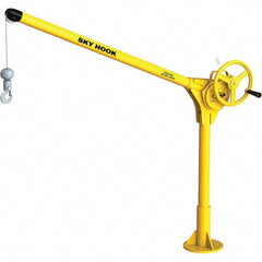 Sky Hook - 500 Lb Steel Lifting Hook Crane - Makers Industrial Supply