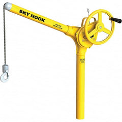 Sky Hook - 250 Lb Steel Lifting Hook Crane - Makers Industrial Supply