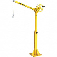 Sky Hook - 500 Lb Steel Lifting Hook Crane - Makers Industrial Supply