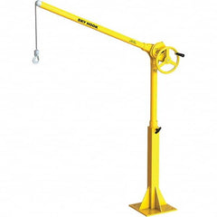 Sky Hook - 500 Lb Steel Lifting Hook Crane - Makers Industrial Supply