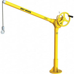 Sky Hook - 500 Lb Steel Lifting Hook Crane - Makers Industrial Supply