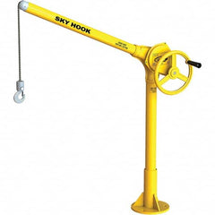 Sky Hook - 500 Lb Steel Lifting Hook Crane - Makers Industrial Supply