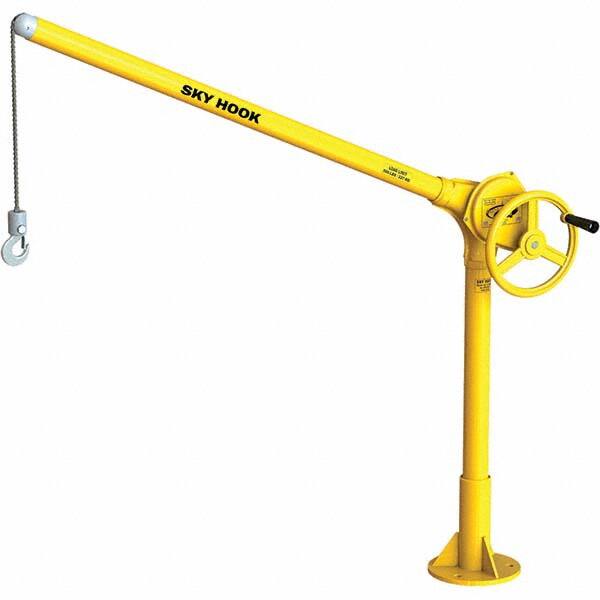 Sky Hook - 500 Lb Steel Lifting Hook Crane - Makers Industrial Supply