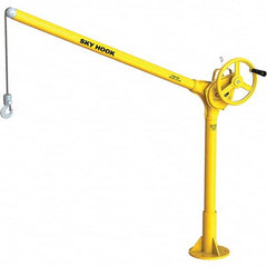 Sky Hook - 500 Lb Steel Lifting Hook Crane - Makers Industrial Supply