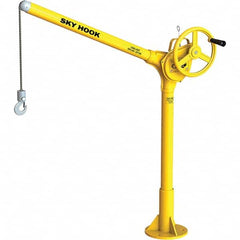 Sky Hook - 500 Lb Steel Lifting Hook Crane - Makers Industrial Supply